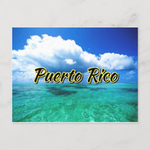 Puerto Rico Sea himlar Vykort