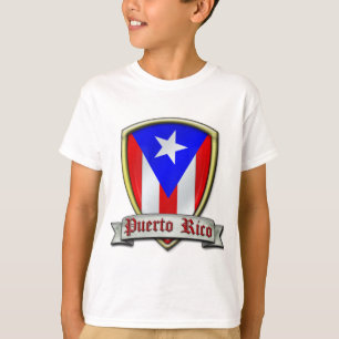 Puerto Rico - Shield2 Tee Shirt