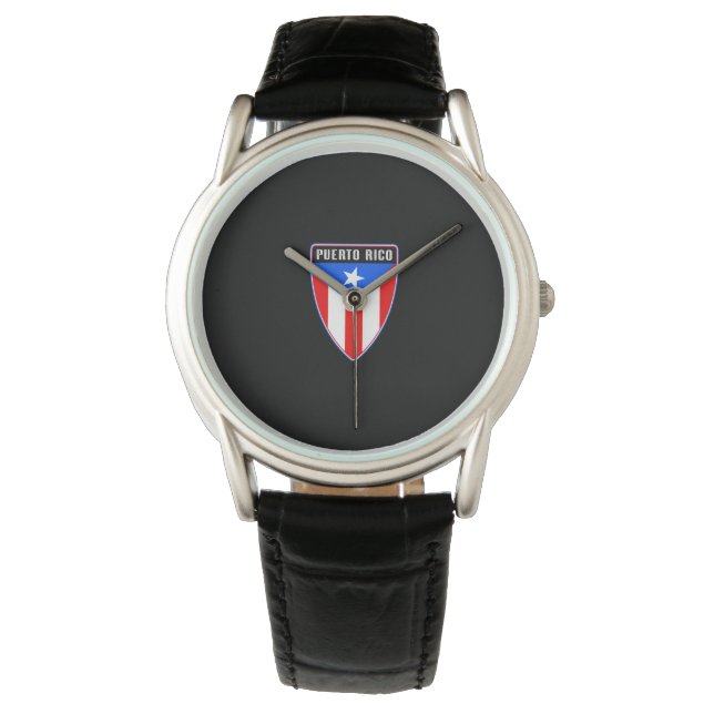 Puerto Rico Shield Armbandsur (Framsida)