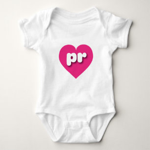 Puerto Rico shock rosa hjärta - I kärlek pr Tee Shirt