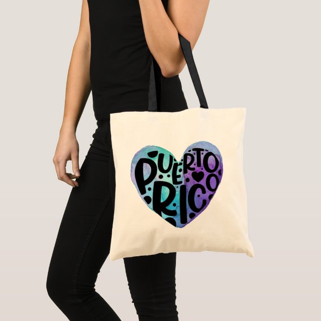 Puerto Rico Shopping bag Tygkasse (Framsida (produkt))