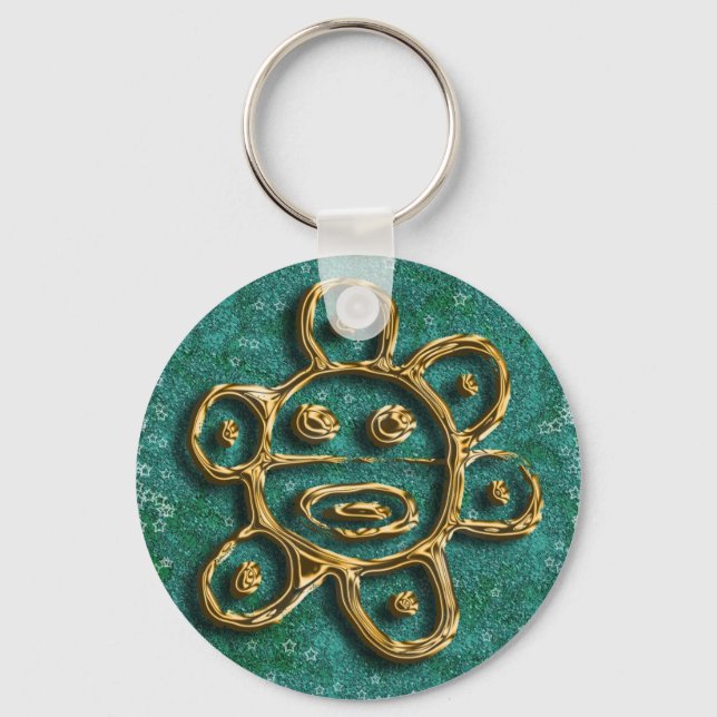 Puerto Rico - sol Nyckelring (Framsida)