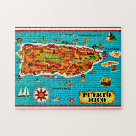 Puerto Rico Spanish 11x14 Puzzle Pussel