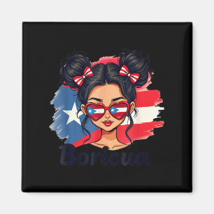Puerto Rico spanskt kulturarv rödtott Puerto Ric Magnet