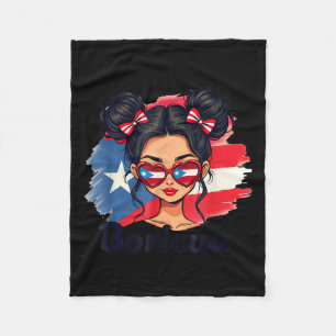 Puerto Rico spanskt kulturarv slarvig buns Puerto Fleecefilt