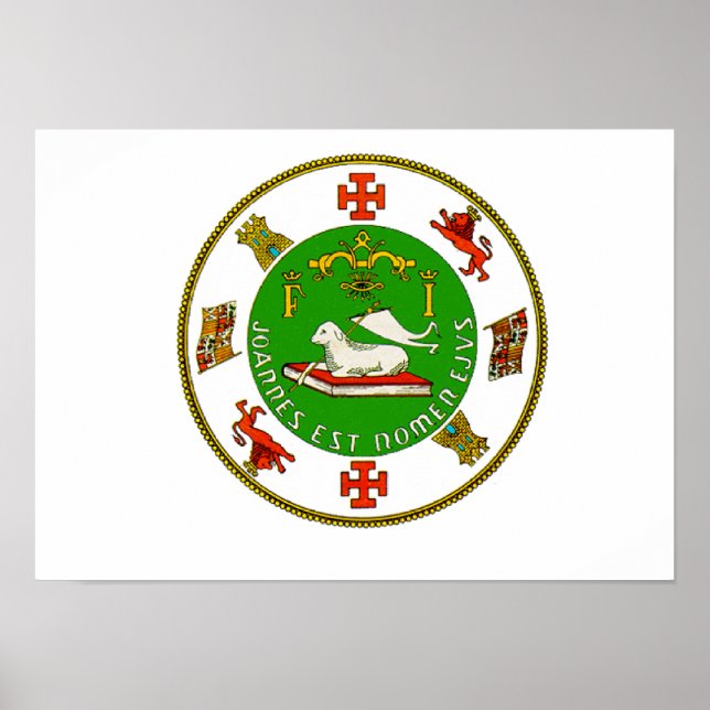 Puerto Rico State Seal Poster (Framsidan)