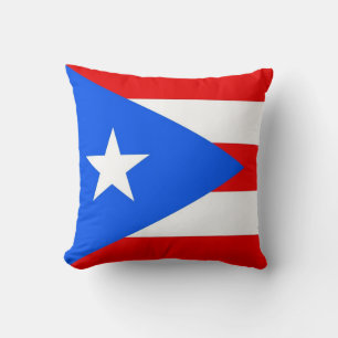 Puerto Rico Statlig flagga American MoJo Pillow Kudde