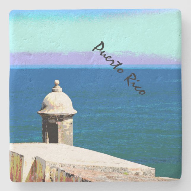 Puerto Rico Stenunderlägg (Framsidan)