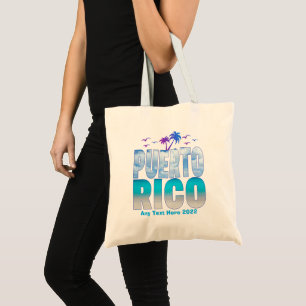 Puerto Rico Summer Vacation Souvenirs Family 2022 Tygkasse