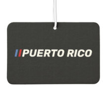 Puerto Rico Svart | Boricua Röd och BlåAccent
