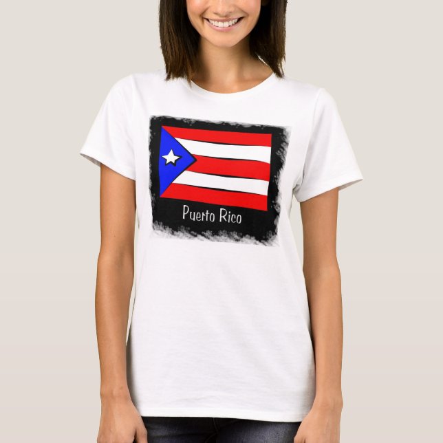 Puerto Rico T-shirt (Framsida)