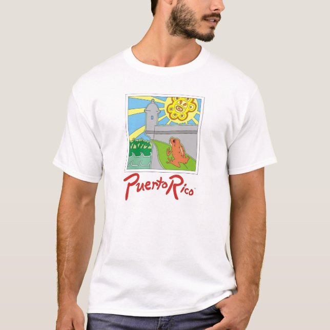Puerto Rico T-shirt (Framsida)