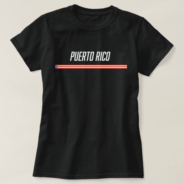 Puerto Rico T Shirt (Design framsida)