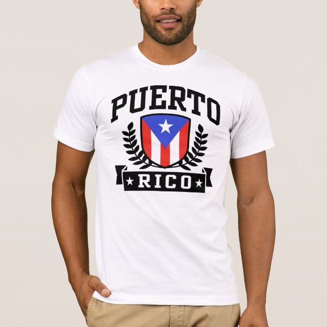 Puerto Rico T-shirt (Framsida)
