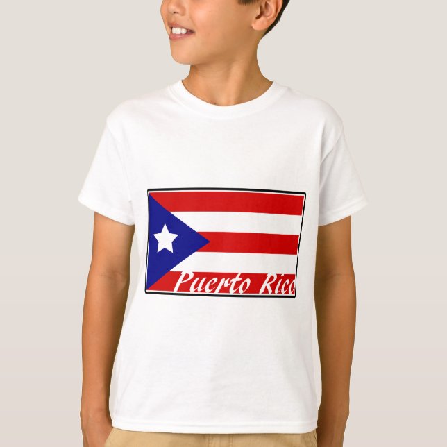 Puerto Rico T-shirt (Framsida)