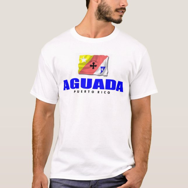 Puerto Rico t-skjorta: Aguada Tee (Framsida)