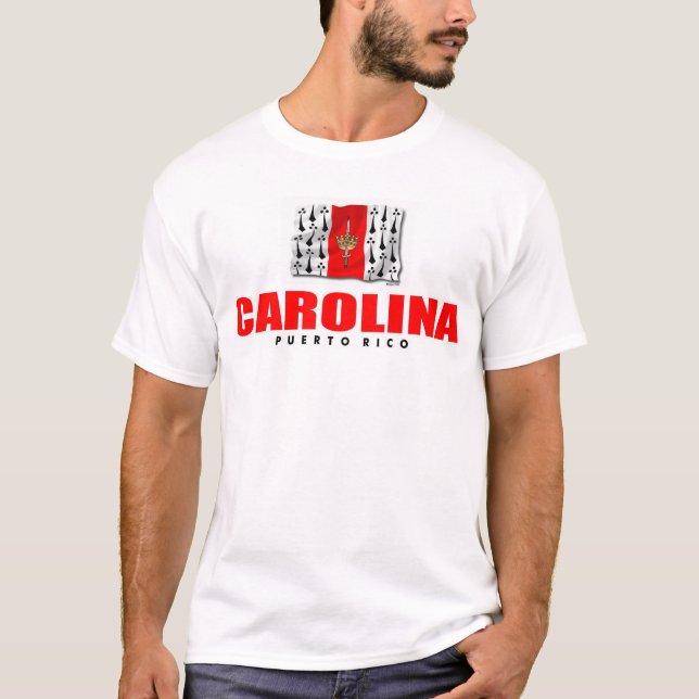 Puerto Rico t-skjorta: Carolina T-shirt (Framsida)