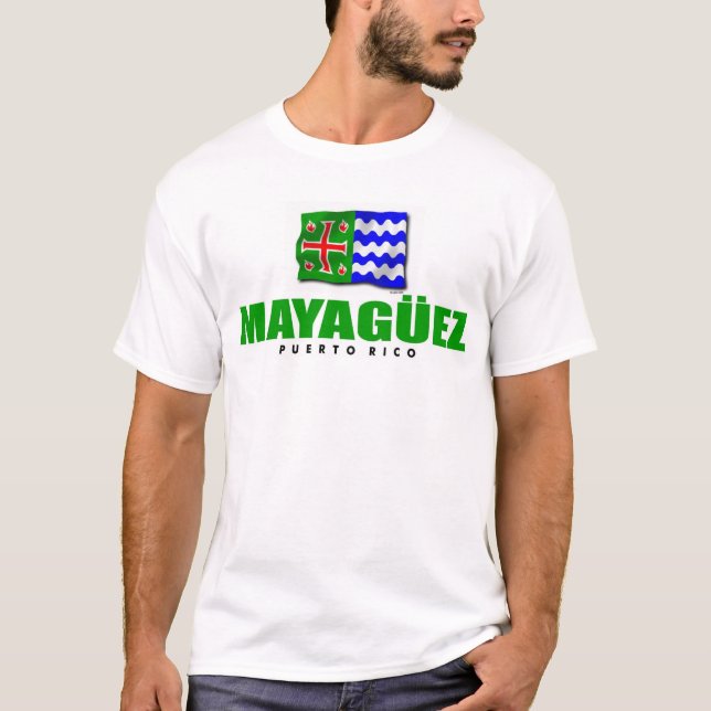 Puerto Rico t-skjorta: Mayaguez Tee (Framsida)