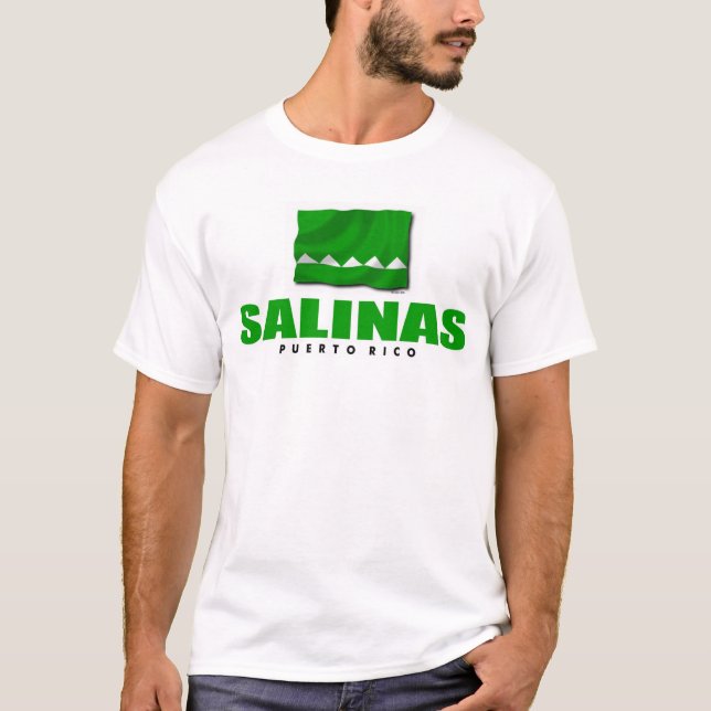 Puerto Rico t-skjorta: Salinas T-shirt (Framsida)