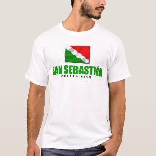 Puerto Rico t-skjorta: San Sebastian Tee Shirt