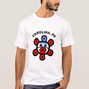 Puerto Rico Taino Sol Flagga Anpassningsbar Town T Shirt