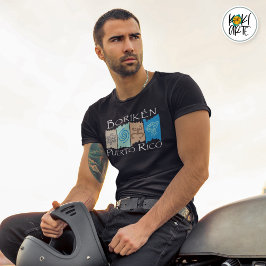 Puerto Rico Taíno Symbols T Shirt