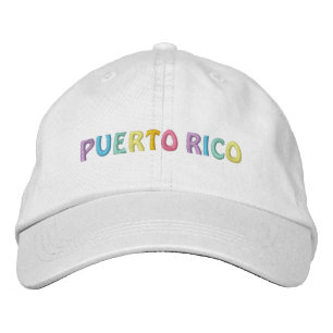 PUERTO RICO-tak Broderad Keps