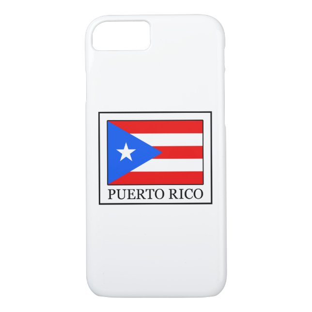Puerto Rico-telefonväska Case-Mate iPhone Skal (Baksida)