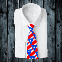 Puerto Rico Ties, mode Puerto Rican Flagga