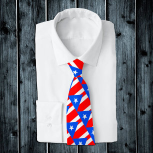 Puerto Rico Ties, mode Puerto Rican Flagga Slips
