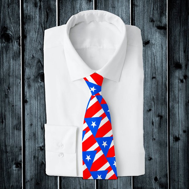 Puerto Rico Ties, mode Puerto Rican Flagga Slips (Skapare uppladdad)