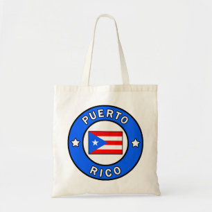 Puerto Rico tote bag Tygkasse