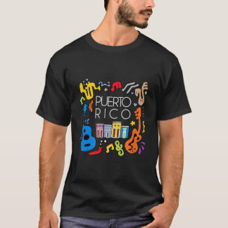 Puerto Rico Tradition Festive Boricua San Juan1912 T Shirt