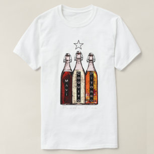 Puerto Rico Traditional Drinks T Shirt