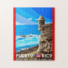 Puerto Rico Travel 11x14 Jigsaw Puzzle Pussel