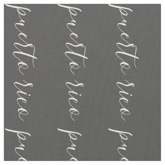 Puerto Rico Tyg (Närbild)