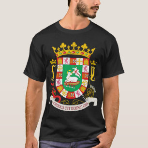 Puerto Rico vapensköldT-tröja Tröja