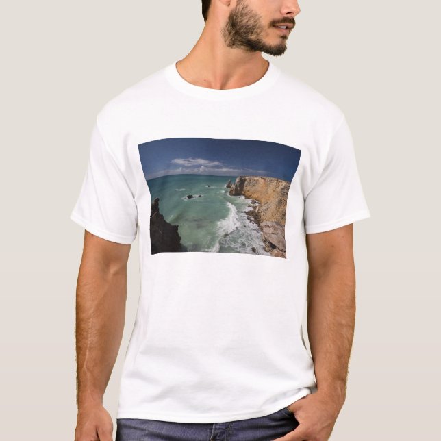 Puerto Rico, västkusten, Cabo Rojo, kustlinje 2 Tee Shirt (Framsida)