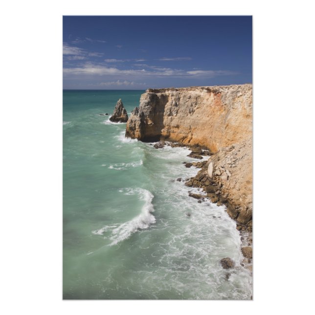 Puerto Rico, västkusten, Cabo Rojo, kustlinje Fototryck (Framsidan)