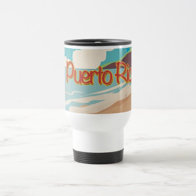 Puerto Rico Vintage Resemål Resemugg (Center)