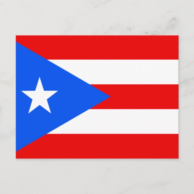 Puerto Rico Vykort (Framsida)