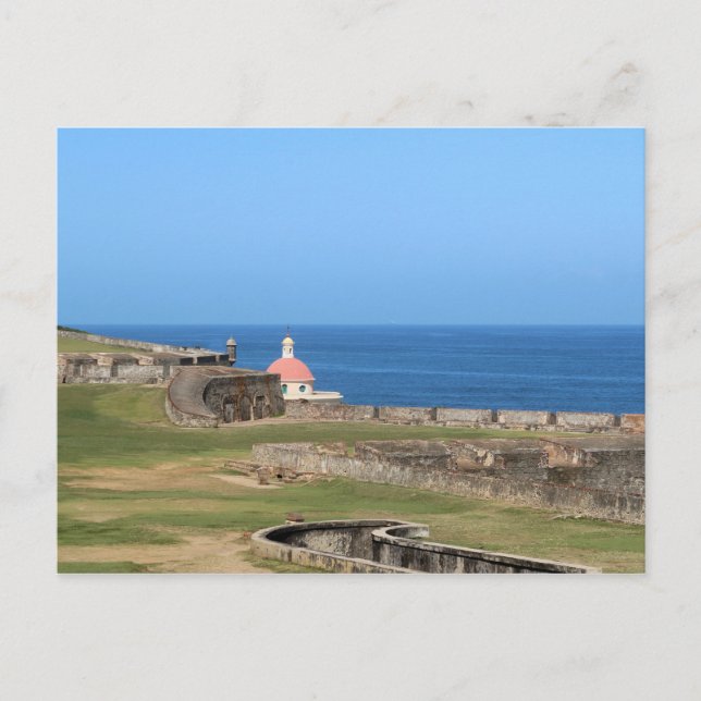 Puerto Rico Vykort (Framsida)