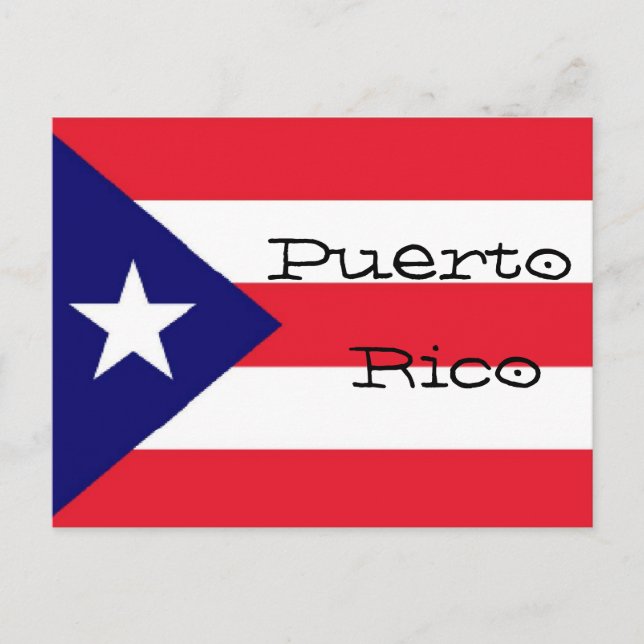 Puerto Rico-vykort Vykort (Framsida)