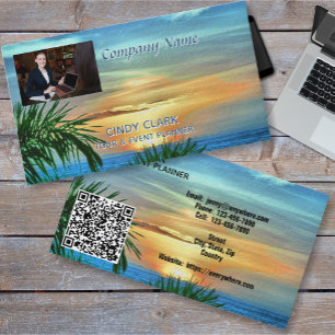 Puerto Sunset Company 1557 Visitkort