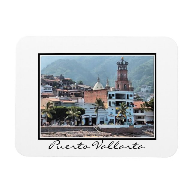 Puerto Vallarta i centrala staden Magnet (Horisontell)
