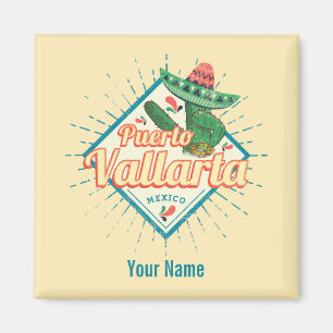 Puerto Vallarta Jalisco Mexico dangacactus Magnet