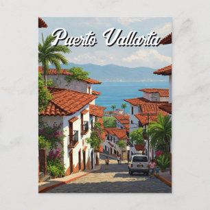 Puerto Vallarta Jalisco Mexico Travel Vykort