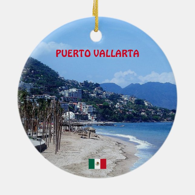 Puerto Vallarta jul Ornament (Baksidan)