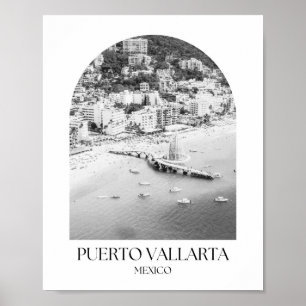 Puerto Vallarta Mexico Arch Photo Print Poster