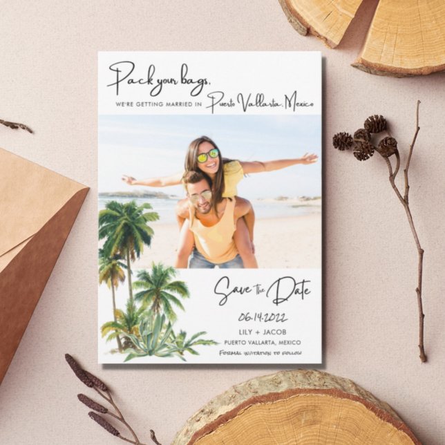 Puerto Vallarta, Mexico Beach Destination Wedding Spara Datumet (Skapare uppladdad)